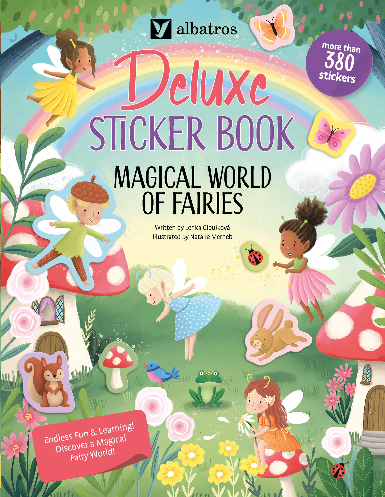 Deluxe Sticker Book: Magical World of Fairies